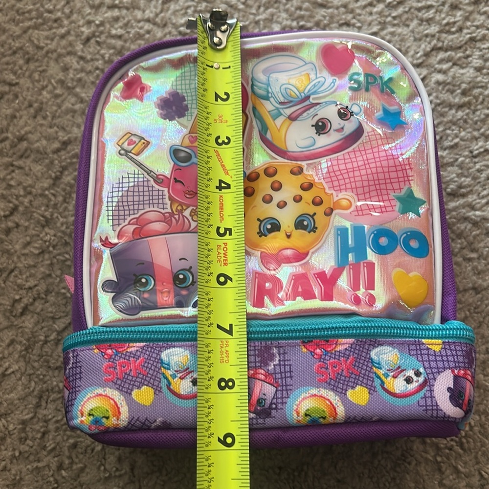 NWT Shopkins Lunch Box Bag Purple/Pink - Picture 3 of 4